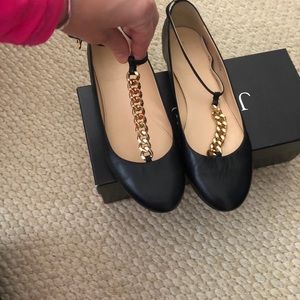 JCrew Made in Italy flats size 8. Worn once.